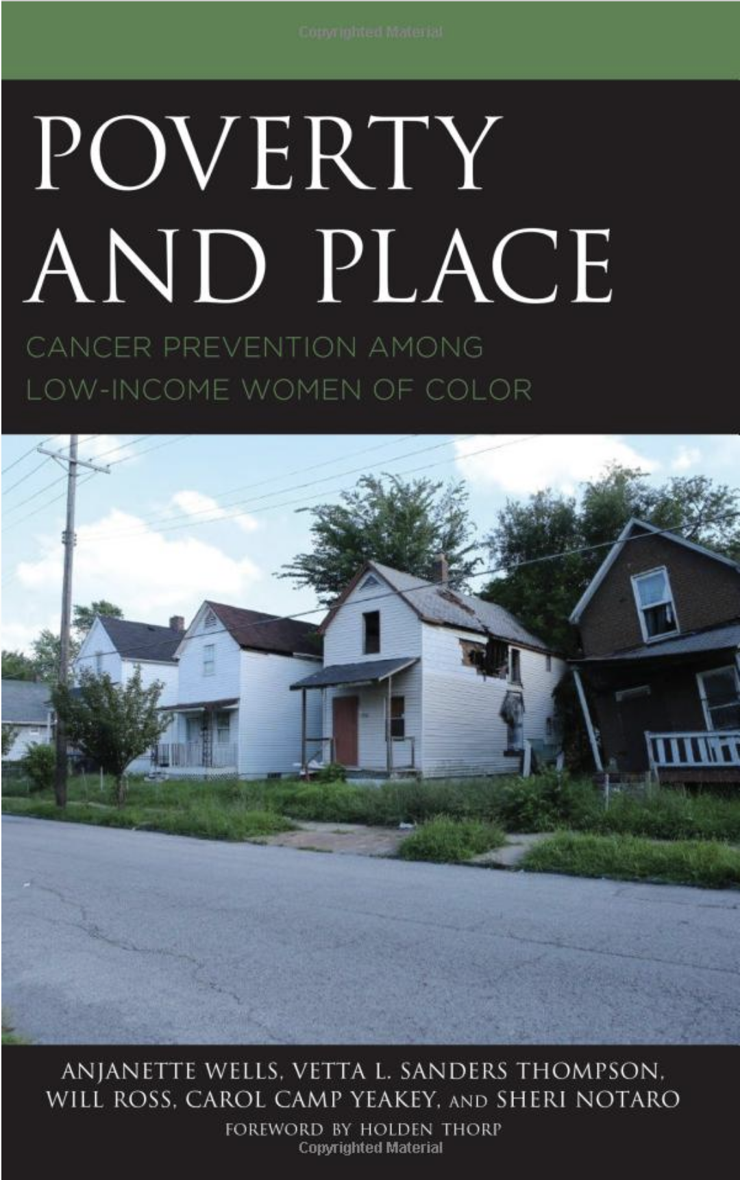 Poverty and Place: Cancer Prevention among Low-Income Women of Color